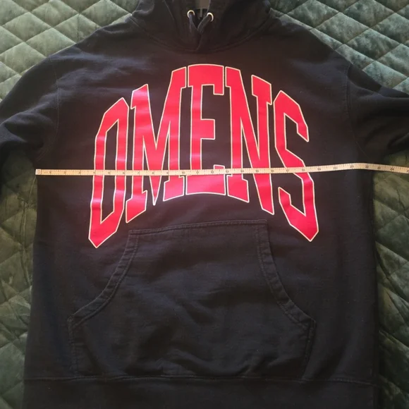 ‘Bad Omens’ Varsity Hoodie Unisex Large Sweatshirt Band Merch Black Red - RARE - Picture 6 of 9